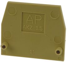 WEIDMULLER 0340560000 END PLATE, AKZ MINI MODULAR TERMINAL