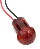 DIALIGHT 655-2104-103F 面板指示器, 红色, 24V, 引线式