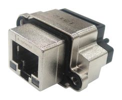 AMPHENOL COMMUNICATIONS SOLUTIONS MRJR54800F SEALED ETHERNET, RJ45, JACK, 8POS, PANEL