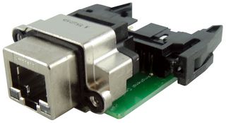 AMPHENOL COMMUNICATIONS SOLUTIONS MRJR558101 SEALED ETHERNET, RJ45, JACK, 8POS, PANEL