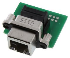 AMPHENOL COMMUNICATIONS SOLUTIONS MRJ5A8001 RUGGED RJ45 JACK, R/A 8P8C, 1PORT, TH
