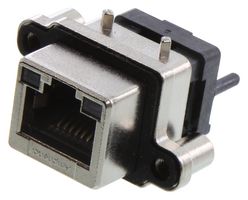 AMPHENOL COMMUNICATIONS SOLUTIONS MRJ5480MF. 连接器, RJ45, 8P8C, 1端口, TH