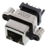 AMPHENOL COMMUNICATIONS SOLUTIONS MRJ5481MF RUGGED RJ45 JACK, 8P8C, 1PORT, TH