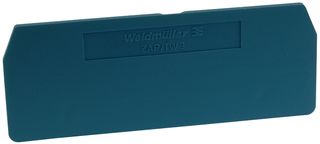 WEIDMULLER 1608810000 END PLATE, MODULAR FEED-THROUGH TERMINAL