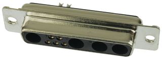 ITT CANNON DBM9W4SA197 CONNECTOR, COMBO D, RECEPTACLE, 9 POSITI