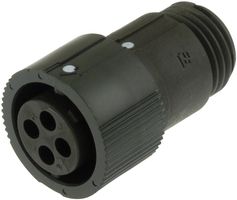 TE CONNECTIVITY 1445390-1 CIRCULAR CONNECTOR, PLUG, SIZE 8, 4 POSI