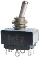 EATON 7803K12 开关, 拨动, DPDT, 20A, 250V