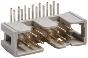 3M 2514-5002UB 线至板连接器, 针座, 14路, 2.54MM