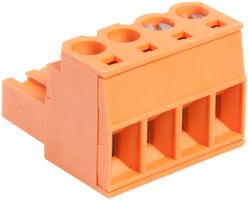 WEIDMULLER 1526660000 TERMINAL BLOCK PLUGGABLE, 4 POSITION, 26