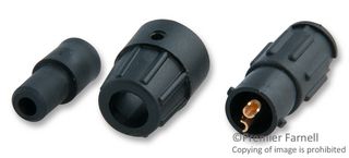 SWITCHCRAFT/CONXALL 18282-2PG-311 CIRCULAR CONNECTOR PLUG, SIZE 20, 2 POSI