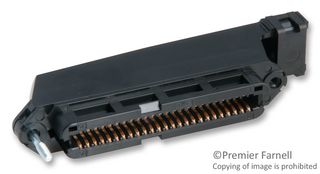 AMP - TE CONNECTIVITY 5229913-1 插槽组件, 50针脚, B形槽, 螺丝锁