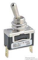 MULTICOMP PRO SPC21157 开关, 拨动, SPST, 20A, 125V