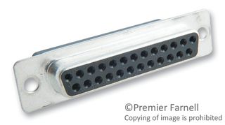 MULTICOMP PRO MC24556 连接器, D-SUB 连接器, 标准, 25路