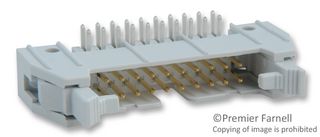 AMPHENOL COMMUNICATIONS SOLUTIONS 71922-220LF CONNECTOR, HEADER, 20 POSITION, 2 ROW