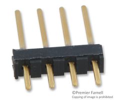 TE CONNECTIVITY - AMP 87224-4 板至板连接器, 针座, 4路, 1排
