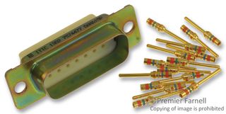ITT CANNON DAMA15P 连接器, D-SUB, 标准, 15P, 公