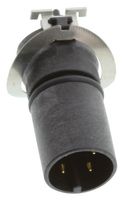 AMPHENOL LTW MSAS-04PMMT-EE8001. 传感器连接器, M12, 公, 4路, 面板