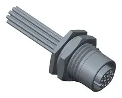 AMPHENOL LTW MSAS-08PFFS-SF8001 传感器 连接器, M12, 母, 8路, 焊接
