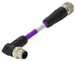 TE CONNECTIVITY TAB62A46501-002. M12B2-MR-FS-PUR TORSION-1.0M