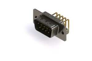 EDAC 629-M09-640-WN2 连接器, D-SUB, 直角, 公, 9路, DE, 焊接