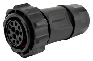 AMPHENOL SINE/TUCHEL RTS6BS18N103S03-TW 圆形连接器, 公, 13路, 电缆