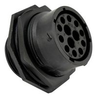 AMPHENOL SINE/TUCHEL RTS718N103S03 CIRCULAR CONN, RCPT, 13POS, JAM NUT
