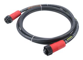 MOLEX 130062-1016 电缆组件, 3P 公-母, 32.8英尺