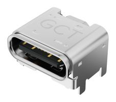 GCT USB4800-03-A. USB2.0 TYPE C RECEPTACLE, SMT, HORZ, 3.5MM ELEVATED, 16 PIN