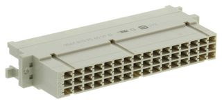 HARTING 09060482906 连接器, DIN 41612, 公, 48路, 3排