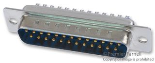 L-COM SD25P. 连接器, D-SUB 连接器, 标准, 25路