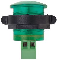 VCC / VISUAL COMMUNICATIONS COMPANY CNX722C500FVB. 发光二极管指示器, 面板安装, 23.1MM, 绿色