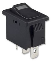 E-SWITCH R1966ABLKBLKEFRED.