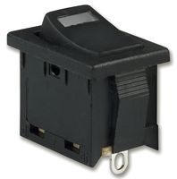 E-SWITCH R1966ABLKBLKESRED.