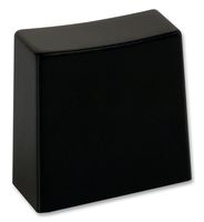 E-SWITCH 1CBLK. 盖, 黑色, 按钮开关