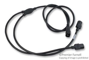 VOLEX 17270A POWER CORD IEC60320C-13/14, 6FT, 13A BLA