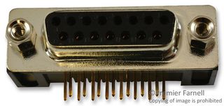 MULTICOMP SPC15283 D SUB CONNECTOR, STANDARD, 15 POSITION,
