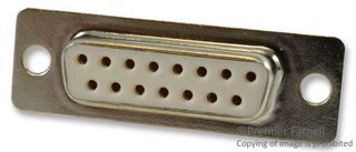 MULTICOMP SPC15452 D SUB CONNECTOR, STANDARD, 15 POSITION,