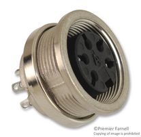 AMPHENOL SINE/TUCHEL C091 31N005 100 2 CIRCULAR CONNECTOR RECEPTACLE 5 POSITION PANEL