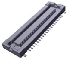 PANASONIC AXT540124 连接器, 母, 40位置, 2排