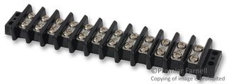 MARATHON SPECIAL PRODUCTS 603-GP-12 TERMINAL BLOCK, BARRIER, 12 POSITION, 12