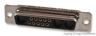 ITT CANNON CAN DBM13W3SA197 连接器, D-SUB, 组合式, 母, 13路