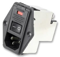 TE CONNECTIVITY - CORCOM PE0SXDSXB. 连接器, 电源入口, 母, 10A, 250VA
