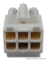 MOLEX 19-09-1066 连接器外壳, 母, 6路