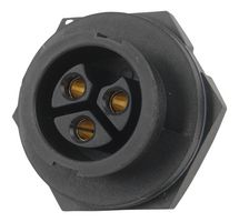 AMPHENOL LTW PWC-03RMFS-LC7001 圆形连接器, 3路, 面板安装