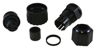 AMPHENOL LTW PWF-03BFFA-SL7001. 圆形连接器, 3路, 电缆安装