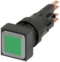 EATON MOELLER Q25LT-GN/WB SWITCH, PUSHBUTTON, ILLUMINATED, 24VAC,