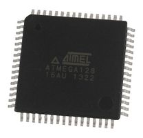 MICROCHIP ATMEGA128-16AUR. MICROCONTROLLER MCU, 8 BIT, ATMEGA, 16MH