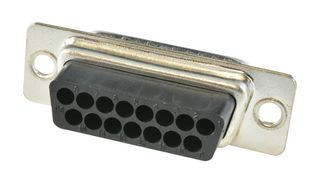 AMPHENOL COMMUNICATIONS SOLUTIONS L777SDA15P. 连接器, D-SUB, 公, DA, 15路, 焊杯