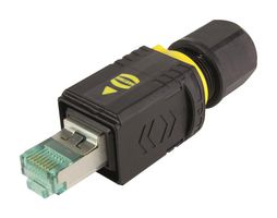 HARTING 09451451521 连接器, RJ45 连接器, 公, 8P8C, 1端口, IDC
