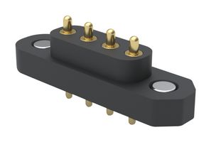MILL-MAX 878-22-004-10-011101. MAGNETIC SPRING-LOADED PIN HEADER STRIP